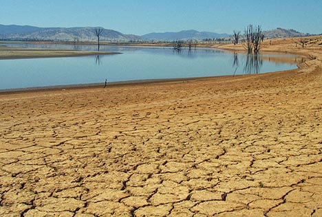 We might someday see a drought like Australias here in the western United States- image by Treehugger