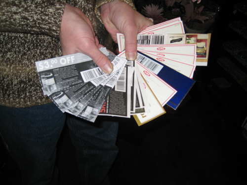 Our coupons save us money!