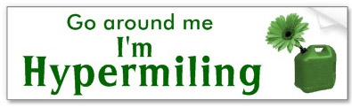 Hypermiling Hypermiling Bumpersticker