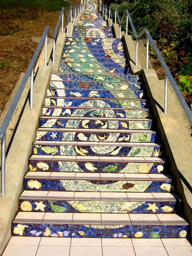 This photo reminds me of the journey towards financial freedom; lots of steps that are sometimes elusive. 