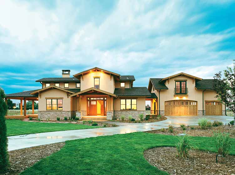 EPlan's Craftsman cottage style house plan