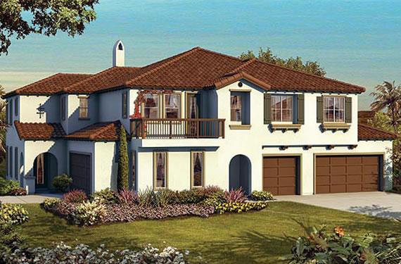 Town Home Triplex (illustration credit: Pardee Homes)