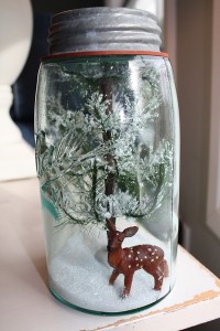 Snowglobe holiday idea.